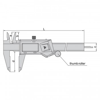 Standart Dijital Kumpas 150mm INSIZE 1108-150
