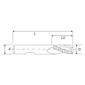 Dört Ağız Standart Boy Nano Freze - MRK  82412083 12 * 83 mm - Z 4